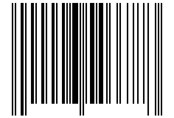 Number 6546677 Barcode