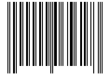Number 65617 Barcode