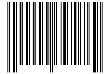 Number 657076 Barcode