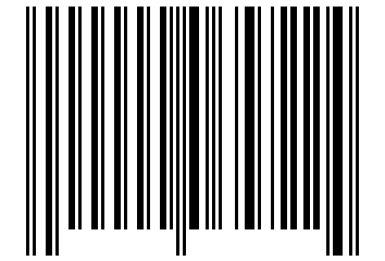 Number 65722 Barcode