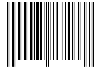 Number 65767033 Barcode