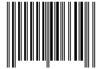 Number 6600 Barcode