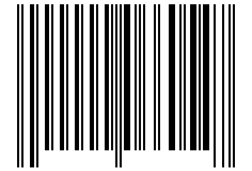 Number 66054 Barcode