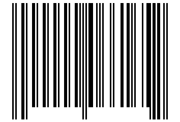 Number 66165 Barcode