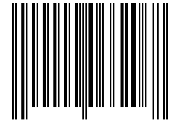 Number 66206 Barcode