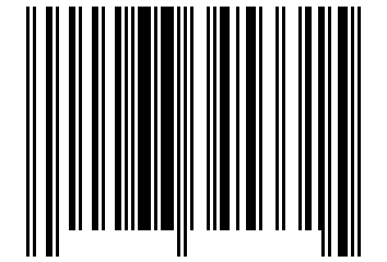 Number 66345331 Barcode
