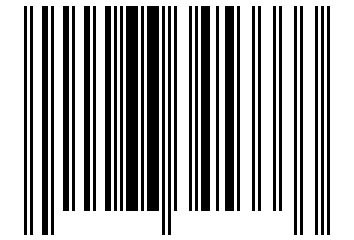 Number 66345333 Barcode