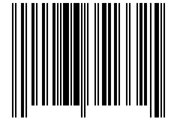 Number 66351332 Barcode