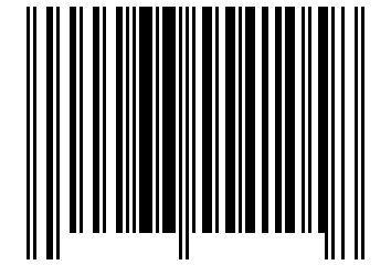 Number 66554105 Barcode