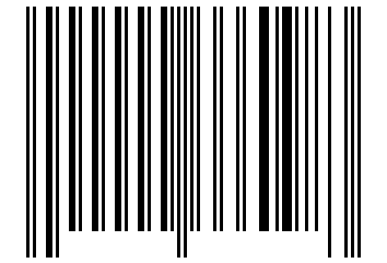 Number 666098 Barcode