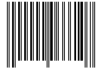 Number 66610 Barcode