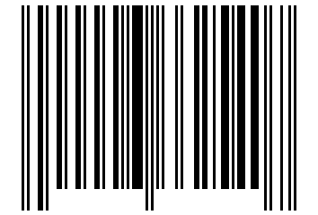 Number 6662540 Barcode