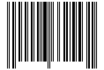 Number 6662553 Barcode