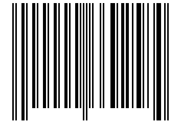 Number 669258 Barcode