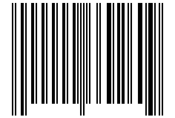 Number 669260 Barcode