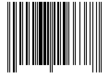 Number 67156637 Barcode