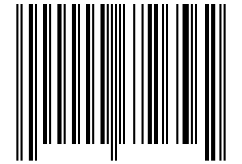 Number 672656 Barcode