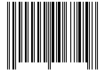 Number 6745 Barcode