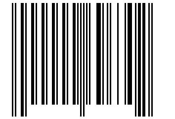 Number 696302 Barcode