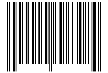 Number 696308 Barcode