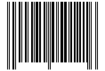 Number 70050121 Barcode