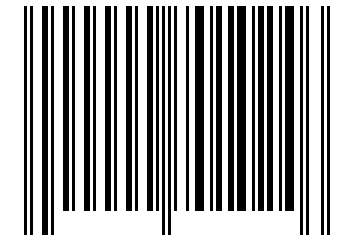 Number 701024 Barcode
