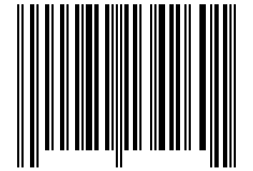 Number 70134260 Barcode
