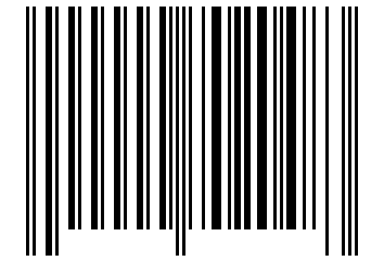 Number 702048 Barcode