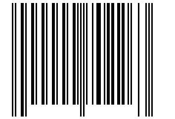 Number 702263 Barcode