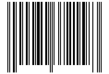 Number 70372158 Barcode