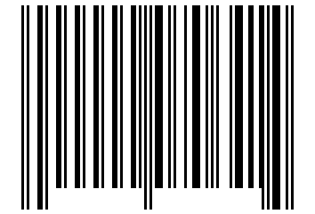 Number 70641 Barcode