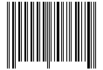 Number 707627 Barcode