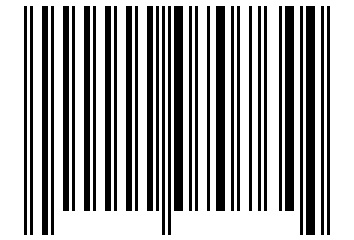Number 70764 Barcode