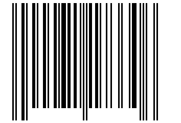 Number 71173306 Barcode