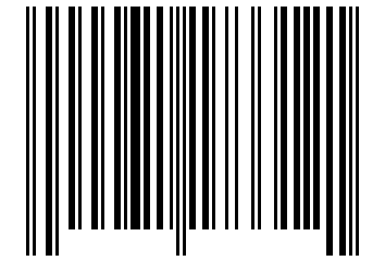 Number 71173312 Barcode