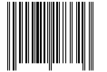 Number 71173313 Barcode