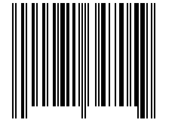 Number 71347059 Barcode