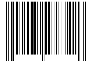 Number 72136342 Barcode