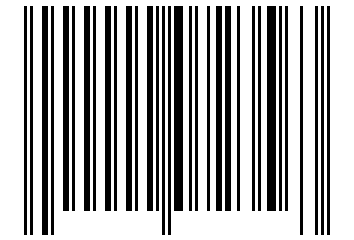 Number 72356 Barcode