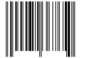 Number 72367650 Barcode