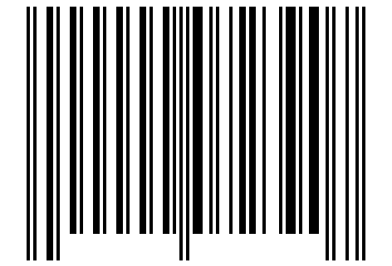 Number 72390 Barcode
