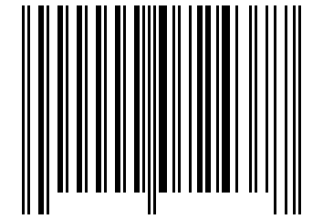 Number 72437 Barcode