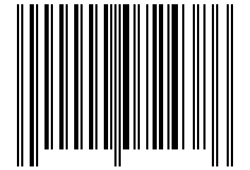 Number 72438 Barcode