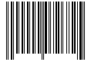 Number 72682 Barcode