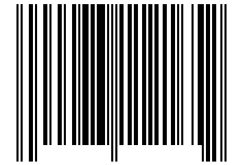 Number 73112165 Barcode