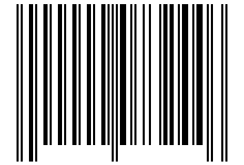 Number 73244 Barcode