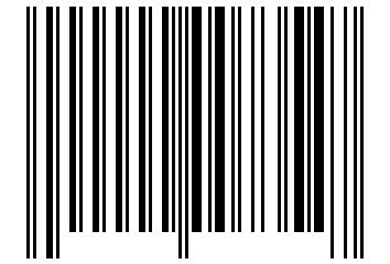 Number 7354 Barcode