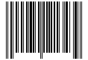 Number 74121343 Barcode