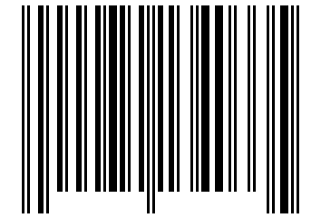 Number 74134033 Barcode