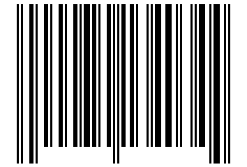 Number 74134034 Barcode